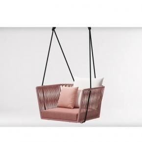 Rope woven outdoor swing sofa